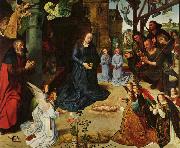 Hugo van der Goes Adoration of the Shepherds (mk08) oil painting